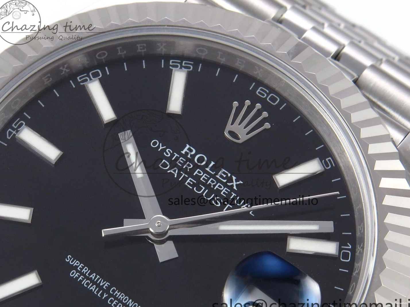 Stick DateJust Bracelet 41 Edition EWEF 126334 Best A3235 on Dial Jubilee Black 0515